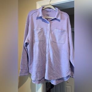 Lavender aerie button down Shirt